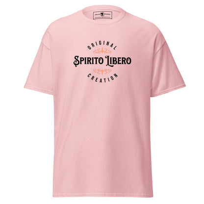 spirito-libero-free-spirit-unisex-classic-tee-light-pink-front-view-Dreamy Phoenix
