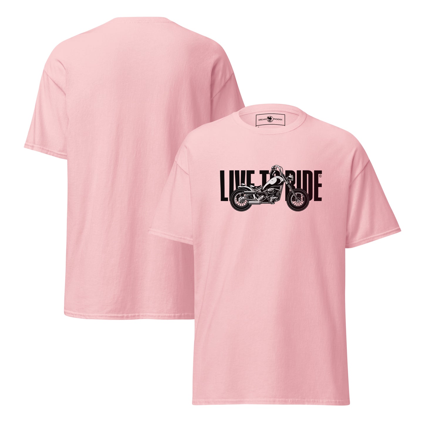 unisex-classic-tee-light-pink-front-and-back-69b88a285f3ce - Dreamy Phoenix