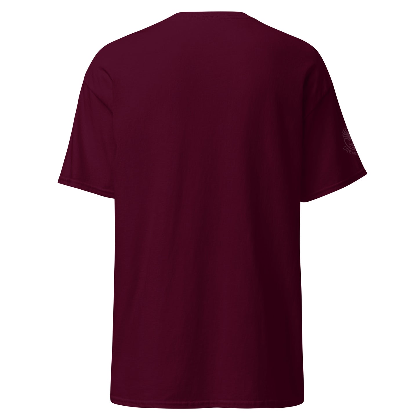 unisex-classic-tee-maroon-back-69d6ccdbcd324 - Dreamy Phoenix