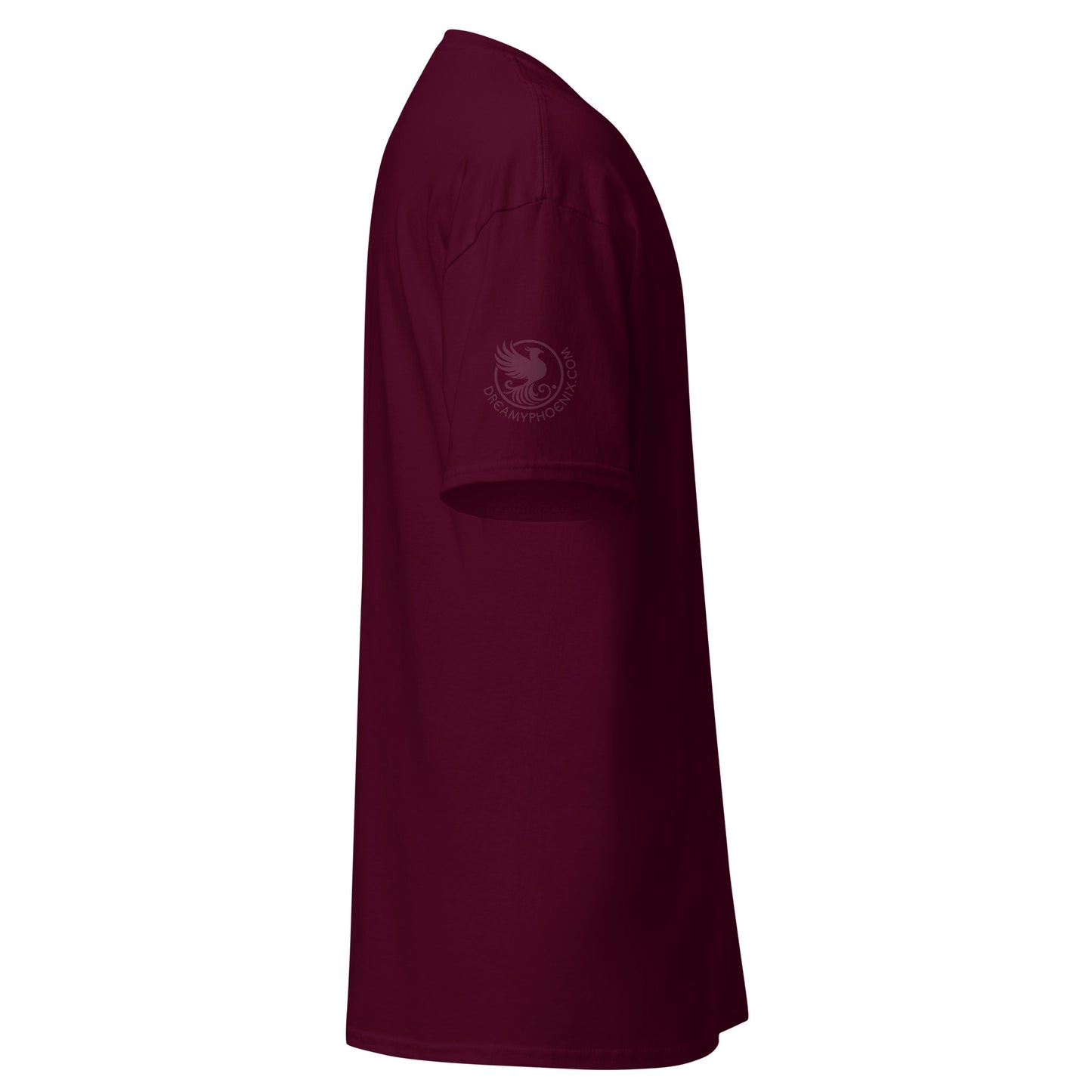 unisex-classic-tee-maroon-right-69d6ccdbcc4f1 - Dreamy Phoenix