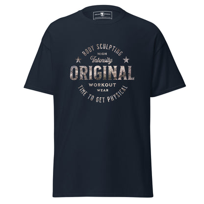 original-workout-wear-unisex-classic-gym-tee-navy-front-view-Dreamy Phoenix