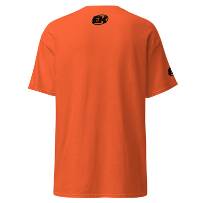 personalised-electric-karting-unisex-classic-tee-orange-colour-back-view-Dreamy Phoenix