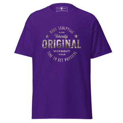 original-workout-wear-unisex-classic-gym-tee-purple-front-view-Dreamy Phoenix