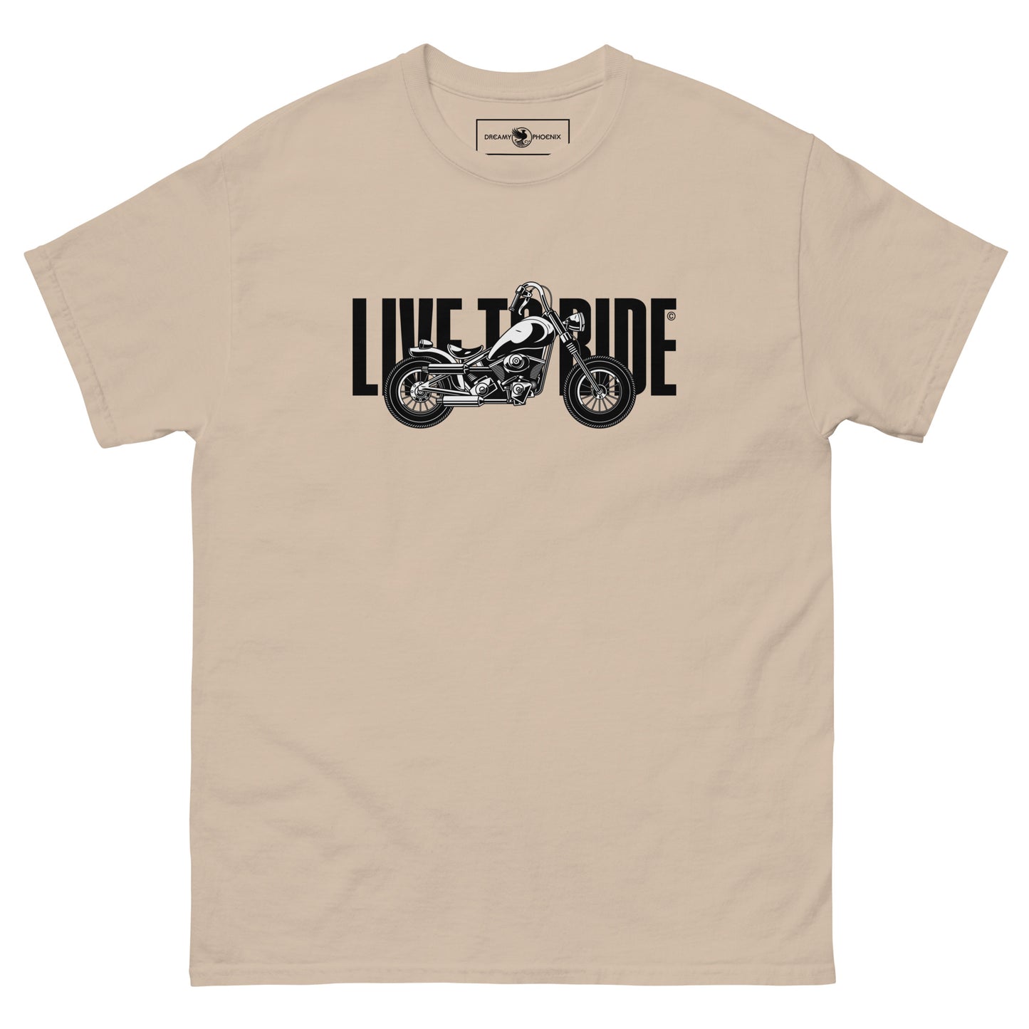 unisex-classic-tee-sand-front-69b88a2858134 - Dreamy Phoenix