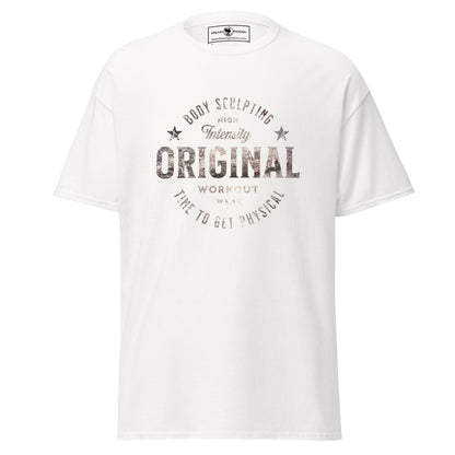 original-workout-wear-unisex-classic-gym-tee-white-front-view-Dreamy Phoenix