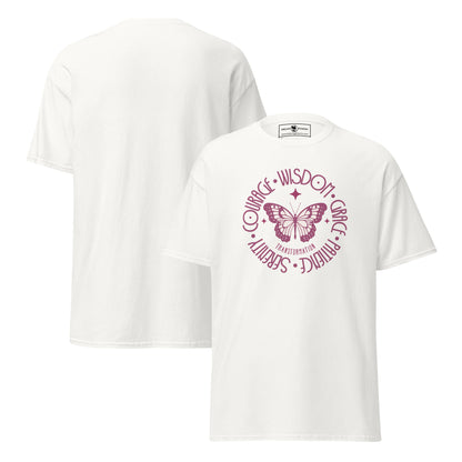 unisex-classic-tee-white-front-and-back-69dd8a89d6245 - Dreamy Phoenix