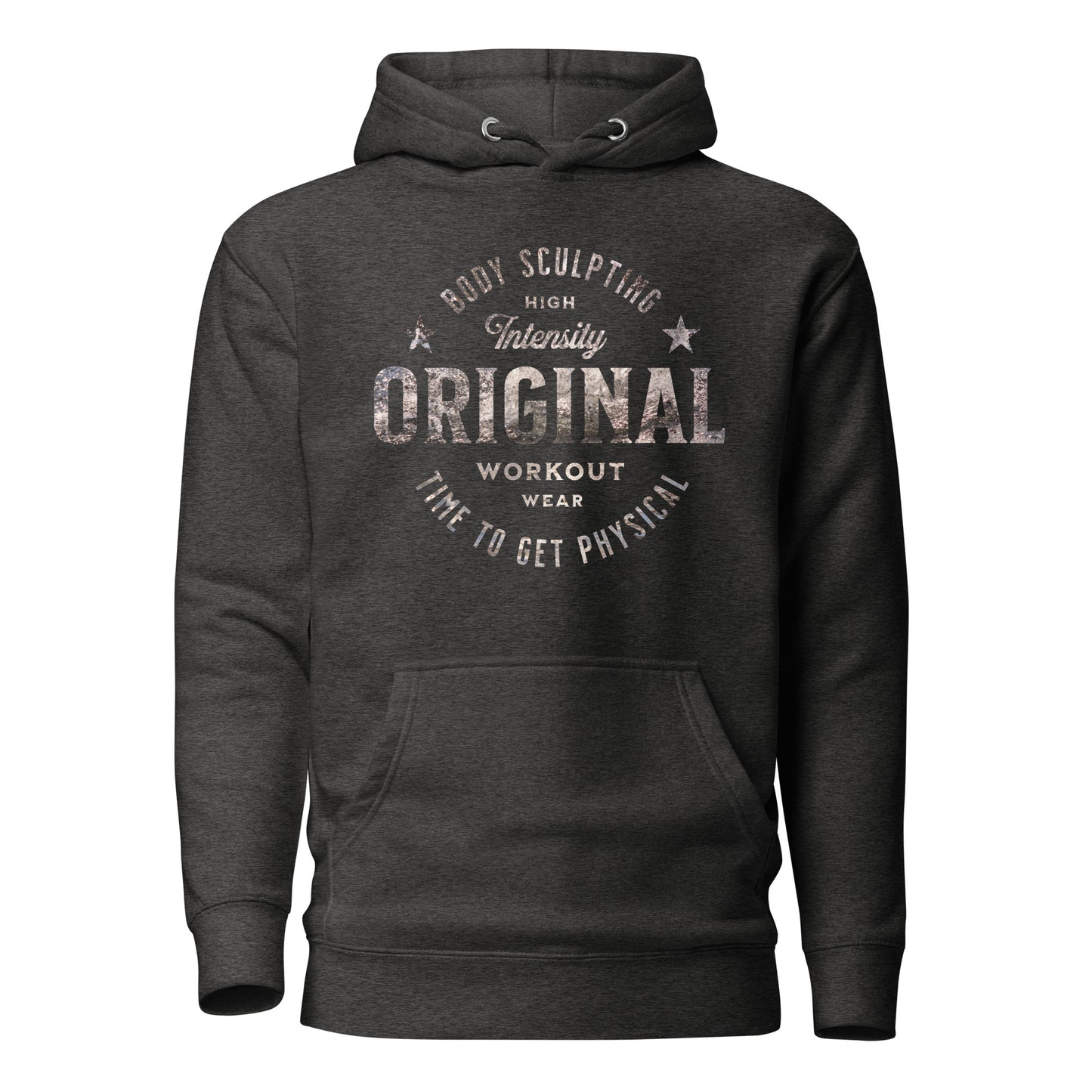 original-workout-wear-unisex-premium-pullover-hoodie-charcoal-heather-front-view-Dreamy Phoenix