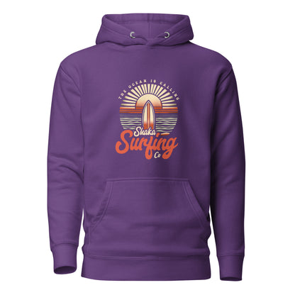 shaka-surfing-co-unisex-premium-pullover-hoodie-purple-front-view-Dreamy Phoenix