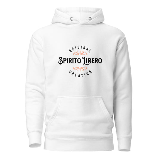 spirito-libero-free-spirit-unisex-premium-pullover-hoodie-white-rose-colour-view-Dreamy Phoenix