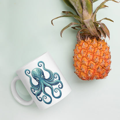 white-glossy-mug-white-11-oz-pineapple-6a162a8ca7c04 - Dreamy Phoenix