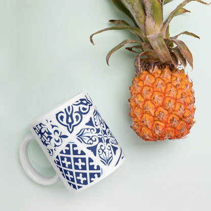 white-glossy-mug-white-11-oz-pineapple-6a162d4fe6f92 - Dreamy Phoenix